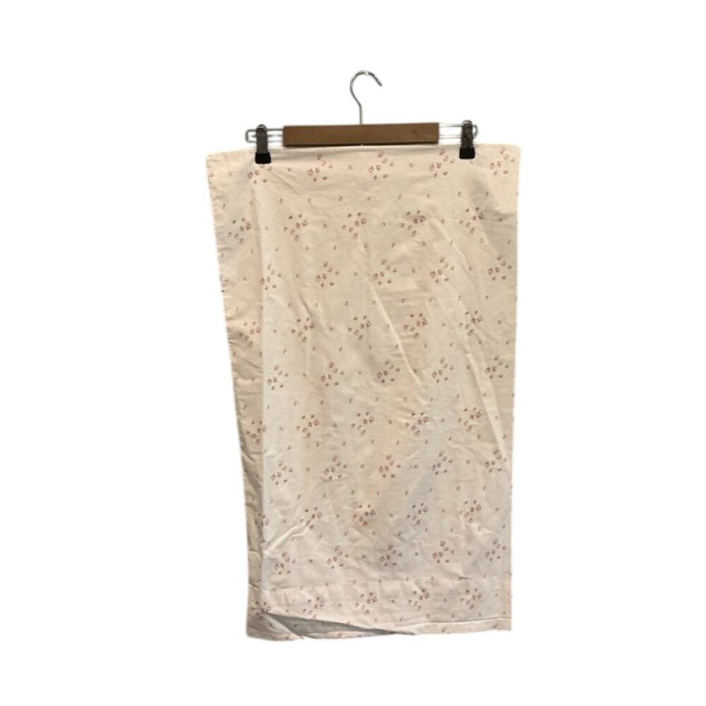 Simply Shabby Chic Cotton Pillow Case Cottage Rose White Pink Romantic Ashwell